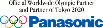 Official Worldwide Olympic Partner and Partner of Tokyo 2020 Panasonic