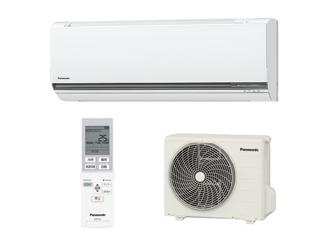 写真：インバーター冷暖房除湿タイプ　ルームエアコン CS-GX225C/S-W（クリスタルホワイト）