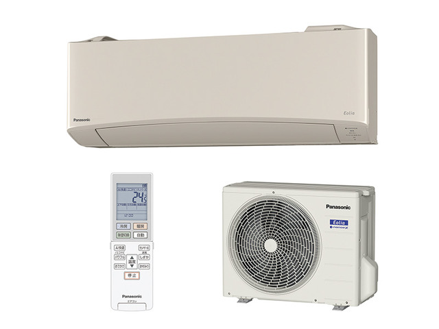 写真：インバーター冷暖房除湿タイプ　ルームエアコン CS-250DEX/S-C（ノーブルベージュ）