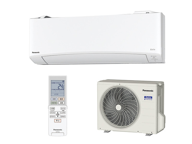 写真：インバーター冷暖房除湿タイプ　ルームエアコン CS-250DEX/S-W（クリスタルホワイト）