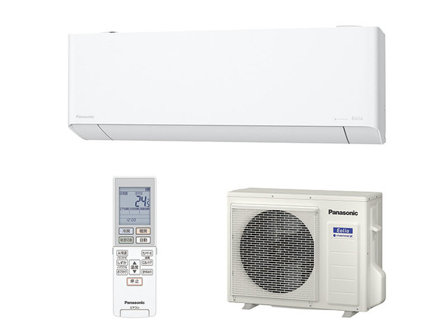 写真：インバーター冷暖房除湿タイプ　ルームエアコン CS-EX711D2/S-W（クリスタルホワイト）