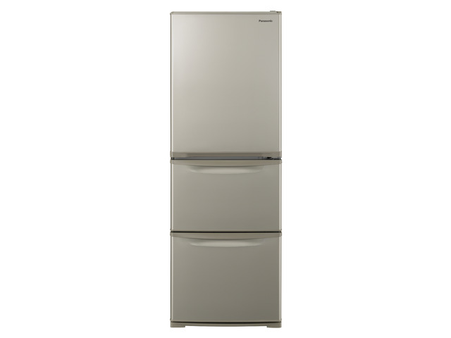 写真：スリム冷凍冷蔵庫 NR-C343C-N（グレイスゴールド  右開き）