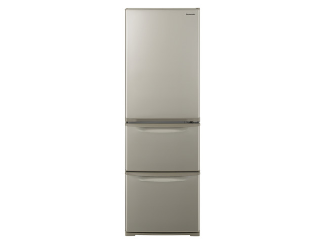 写真：スリム冷凍冷蔵庫 NR-C373C-N（グレイスゴールド  右開き）