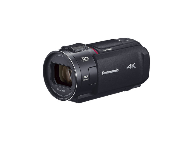 写真：デジタル4Kビデオカメラ HC-VX2MS-K（ブラック）