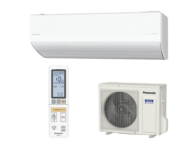 写真：インバーター冷暖房除湿タイプ　ルームエアコン CS-X284D/S-W（クリスタルホワイト）