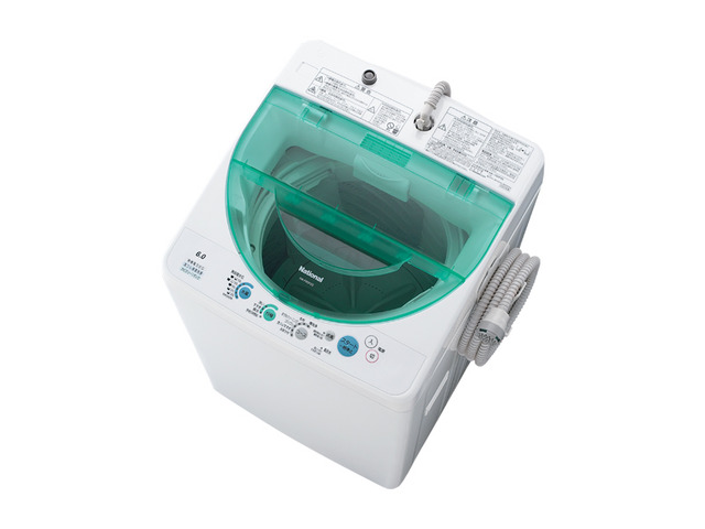 写真：全自動洗濯機 NA-F60PZ5-W（クリアホワイト）