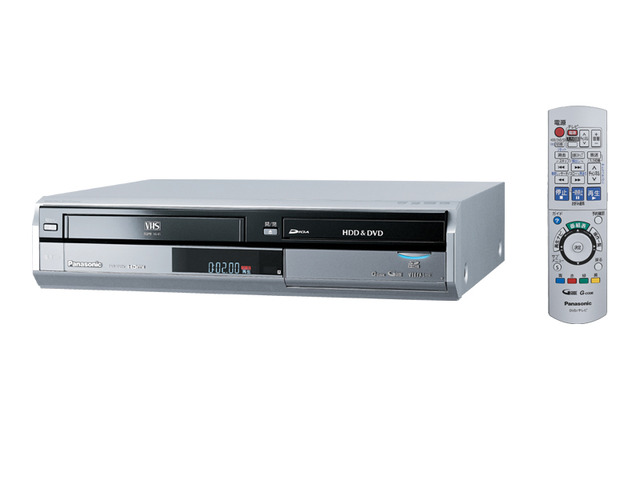写真：HDD内蔵VHS一体型DVDレコーダー DMR-XP20V-S（シルバー）