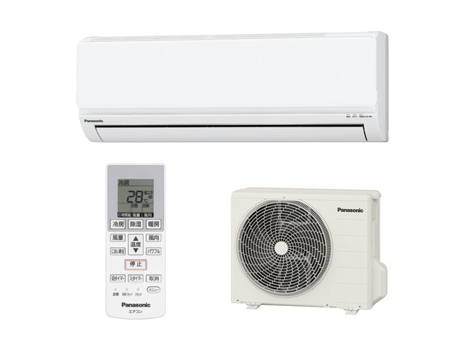 写真：インバーター冷暖房除湿タイプ　ルームエアコン CS-283CF/S-W（クリスタルホワイト）