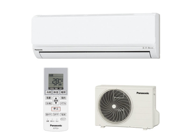 写真：インバーター冷暖房除湿タイプ　ルームエアコン CS-403CF2/S-W（クリスタルホワイト）