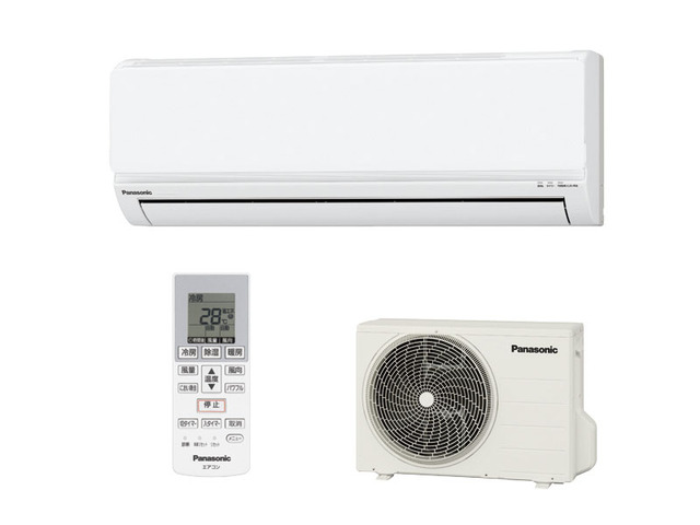 写真：インバーター冷暖房除湿タイプ　ルームエアコン CS-404CF2/S-W（クリスタルホワイト）