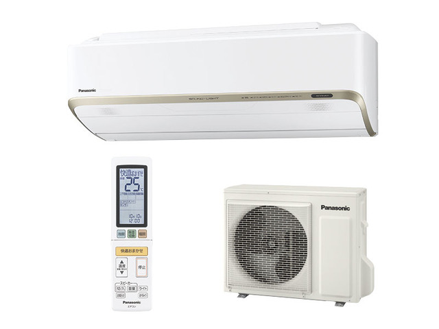 写真：インバーター冷暖房除湿タイプ　ルームエアコン CS-NX405C2/S-W（クリスタルホワイト）
