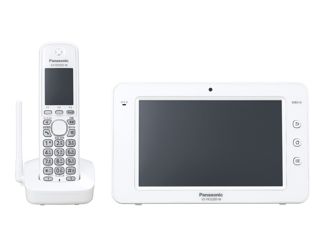 写真：ホームスマートフォン VS-HSP200S-W（ホワイト）