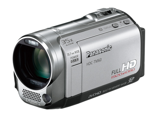 写真：デジタルハイビジョンビデオカメラ HDC-TM60-S（サニーシルバー）
