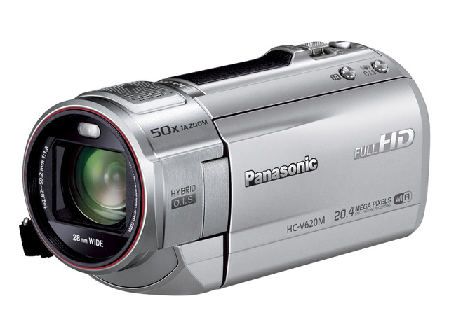 写真：デジタルハイビジョンビデオカメラ HC-V620M-S（シルバー）