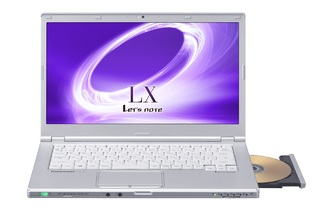 ノートパソコン（i5、スーパーマルチドライブ、Office搭載モデル） CF-LX5HDAQR