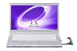 ノートパソコン（i7、ブルーレイディスクドライブ、Office搭載モデル） CF-LX5JD9QR