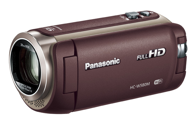 写真：デジタルハイビジョンビデオカメラ HC-W580M-T（ブラウン）