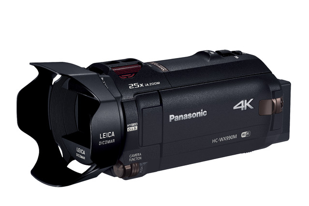 写真：デジタル4Kビデオカメラ HC-WX990M-K（ブラック）