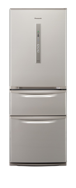 写真：パナソニックノンフロン冷凍冷蔵庫 NR-C32EM-N（シルキーゴールド 右開き）