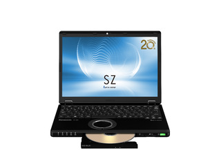 ノートパソコン（i7、スーパーマルチドライブ、ブラック、Office搭載モデル） CF-SZ5XDMQR