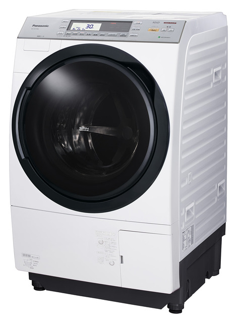 写真：ななめドラム洗濯乾燥機 NA-VX7700L-W（クリスタルホワイト 左開き）