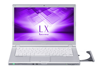ノートパソコン（i5、ブルーレイディスクドライブ、Office搭載モデル） CF-LX6HD9QR
