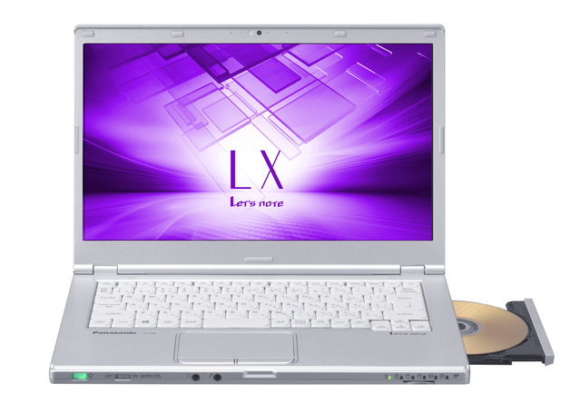 写真：ノートパソコン（i5、スーパーマルチドライブ、Office搭載モデル） CF-LX6HDAQR