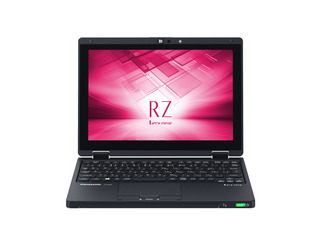 ノートパソコン（ブラック、Office搭載、SSD256GB、LTE対応モデル） CF-RZ6HFMQR