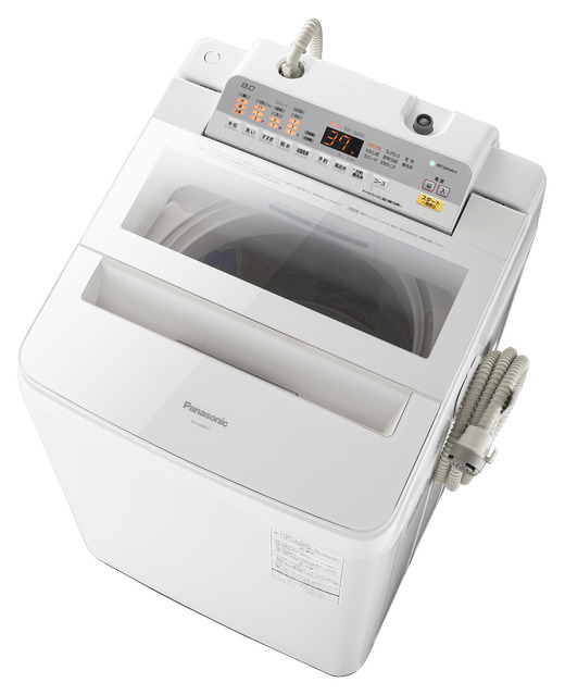 写真：全自動洗濯機 NA-FA80H5-W（ホワイト）