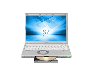 ノートパソコン（i7、スーパーマルチドライブ、シルバー、SSD+HDD、Office搭載モデル） CF-SZ6CDAQR