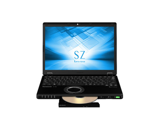 ノートパソコン（i7、スーパーマルチドライブ、ブラック、Office搭載、LTE対応モデル） CF-SZ6CFMQR