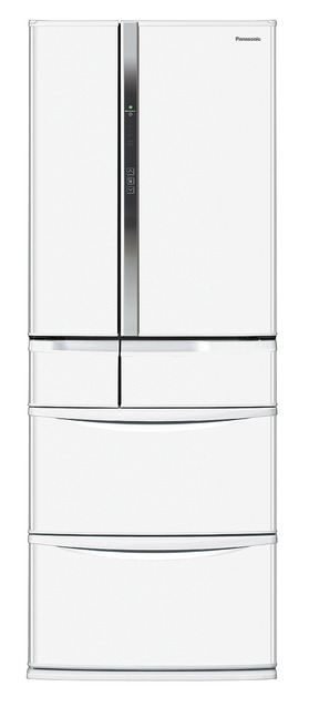 写真：パナソニックトップユニット冷蔵庫 NR-FVF453-W（ハーモニーホワイト）