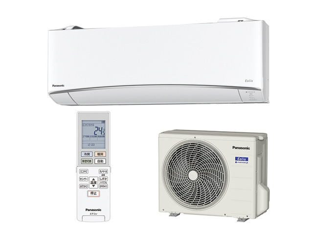 写真：インバーター冷暖房除湿タイプ　ルームエアコン CS-EX228C/S-W（クリスタルホワイト）