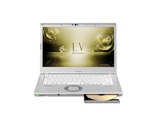 ノートパソコン（i5、シルバー、SSD128、スーパーマルチドライブ、Office2016搭載モデル） CF-LV72DFQR
