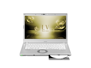 ノートパソコン（i7、シルバー、SSD512、ブルーレイディスクドライブ、Office2016搭載モデル） CF-LV73DVQR