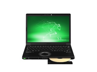 ノートパソコン（i7、ブラック、SSD256、スーパーマルチドライブ、Office2019搭載モデル） CF-SV8LDUQR