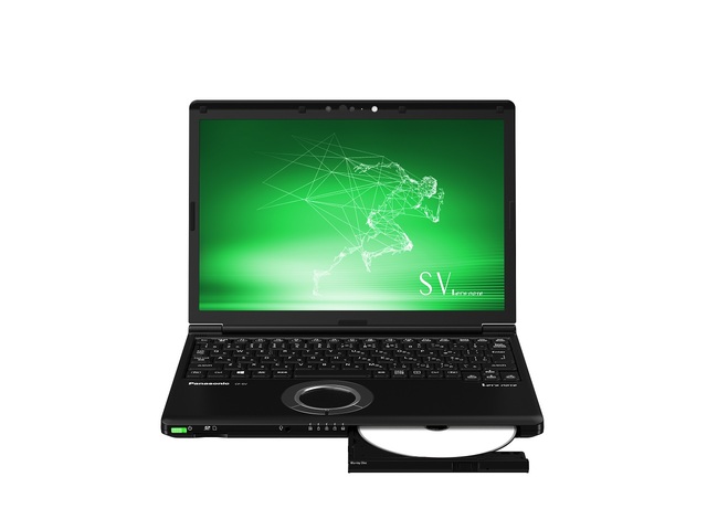 写真：ノートパソコン（i7、ブラック、SSD512、LTE対応、ブルーレイディスクドライブ、Office2019搭載モデル） CF-SV8LFNQR