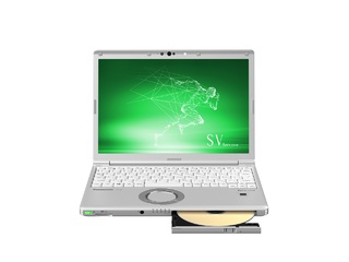 ノートパソコン（i7、シルバー、SSD256、スーパーマルチドライブ、指紋認証対応、Office2019搭載モデル） CF-SV8LDSQR