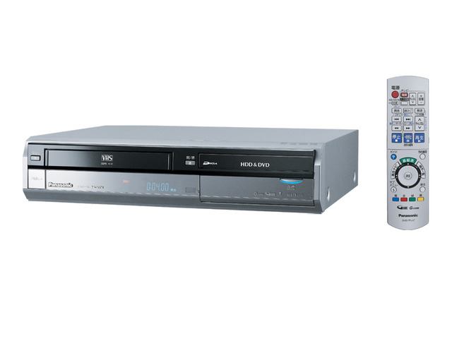 HDD内蔵VHS一体型DVDレコーダー DMR-XW40V 商品概要 | ブルーレイディスク/DVD | Panasonic