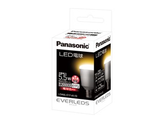 LED電球 5.5W(E17)(電球色)※調光器対応 LDA6LE17A1D