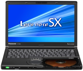ノートパソコン（ブラックOfficeモデル） CF-SX2CEQBR