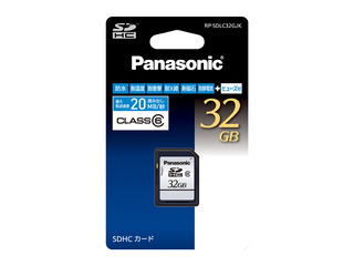 32GB　SDHCメモリーカード RP-SDLC32GJK