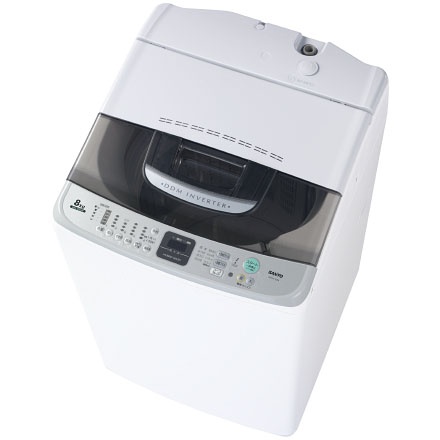 写真：全自動洗濯機 ASW-E8ZA(W)