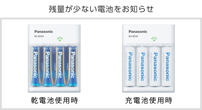 乾電池式モバイルバッテリー BH-BZ40K | 乾電池式モバイルバッテリー | 商品一覧 | 電池・モバイルバッテリー・充電器総合 |  Panasonic