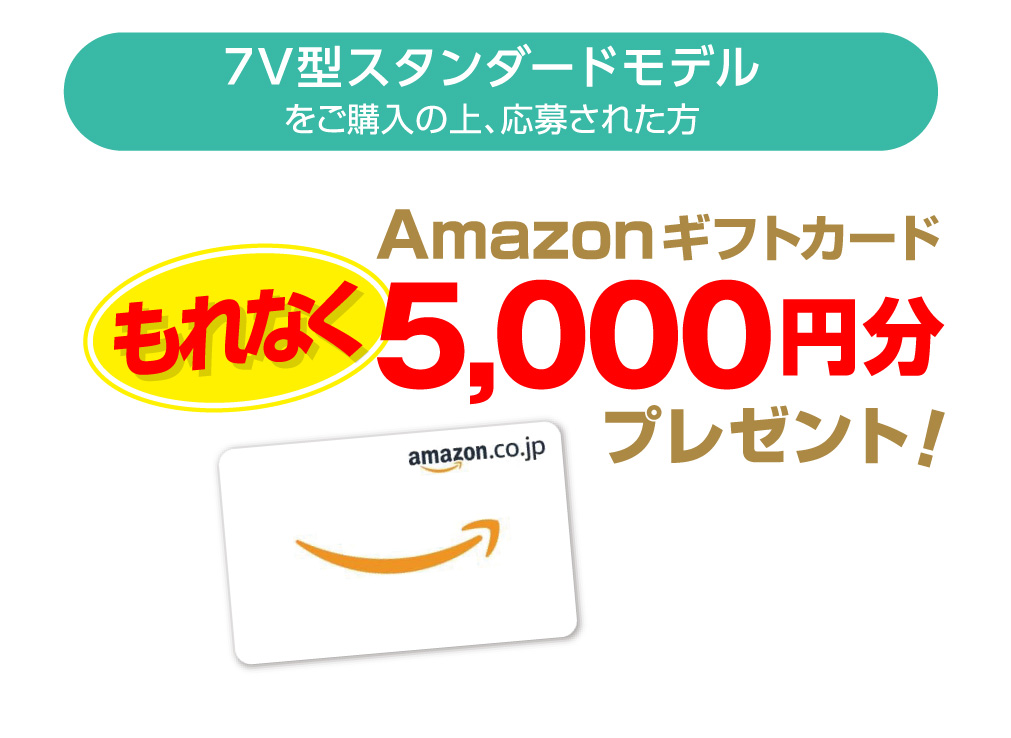 Amazonギフトカード5000円分