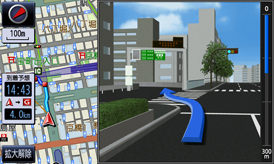 高速道ハイウェイ入口案内