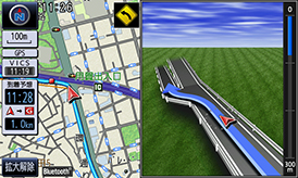 立体交差点拡大図