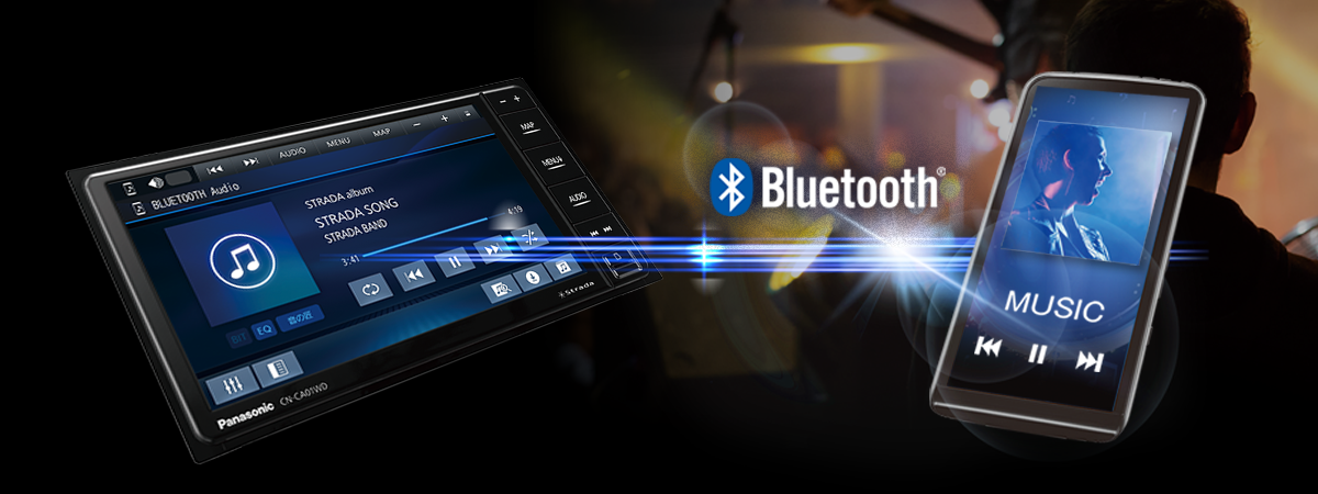 BLUETOOTHの接続イメージ