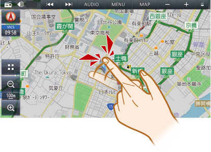 ダブルタップで詳細