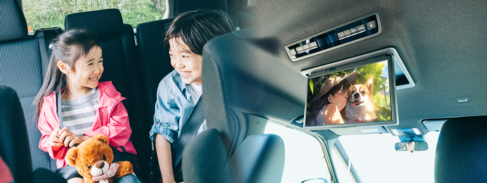 リアモニター接続